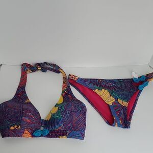 Huit Tropical Jungle Bikini 34D/ Small